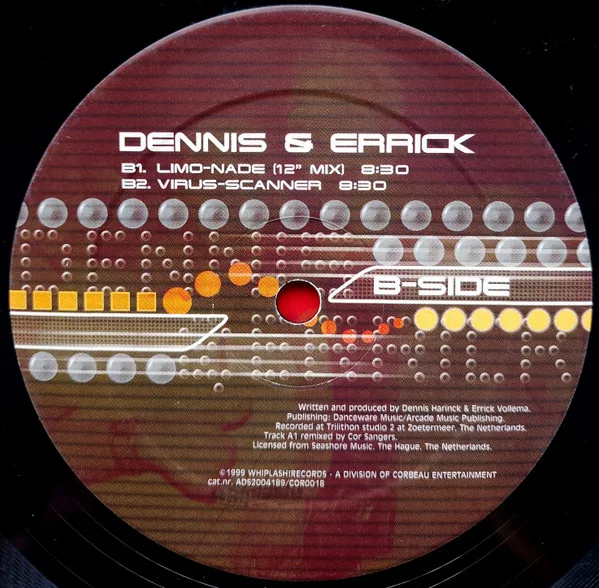Album cover for Limo-nade by Dennis & Errick
