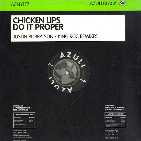 Do It Proper (Justin Robertson / King Roc Remixes)