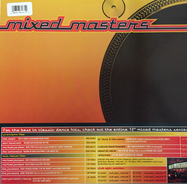 Culture Beat / Rozalla - Mr. Vain / Everybody's Free (To Feel Good), Electronic, Euro House, 1997 - Epic, Sony 550 Music, Ger