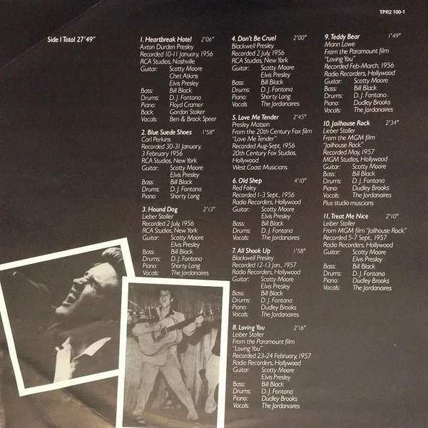 Album cover for All The Best by Elvis Presley