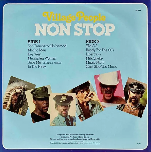 Album cover for Non Stop by Village People
