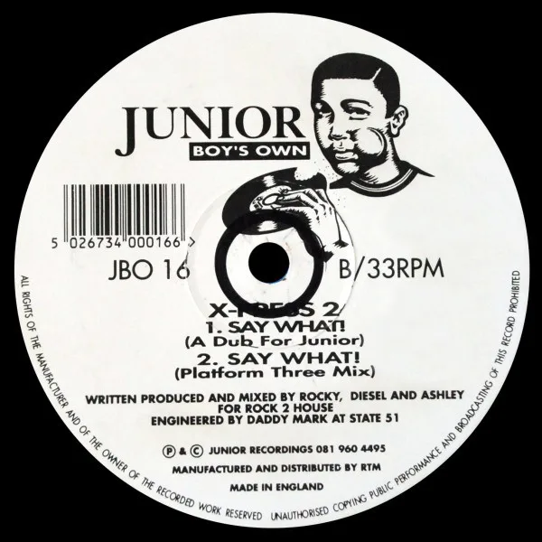 Album cover for Say What! by X-Press 2