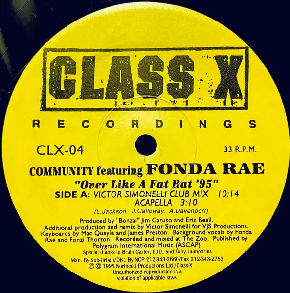 Over Like A Fat Rat '95