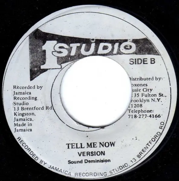 Marcia Griffiths / Sound Dimension - Tell Me Now, Reggae, Studio One, Jamaica, Vinyl 1x 7", 45 RPM, Single, Mispress