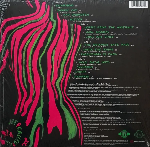 Album cover for The Low End Theory by A Tribe Called Quest