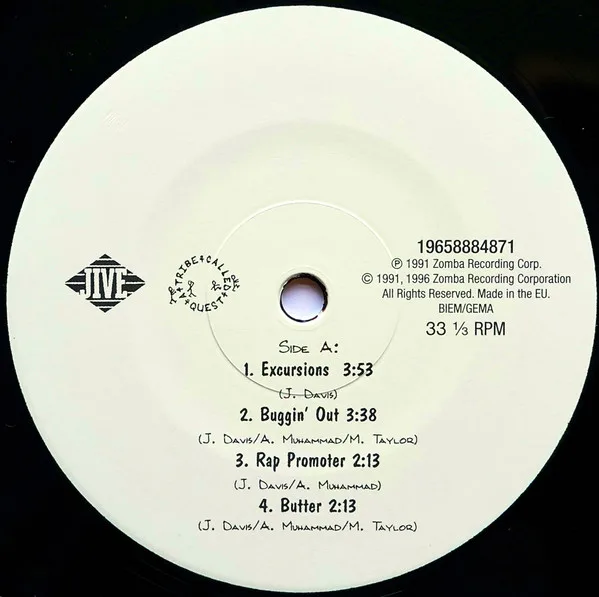 Album cover for The Low End Theory by A Tribe Called Quest