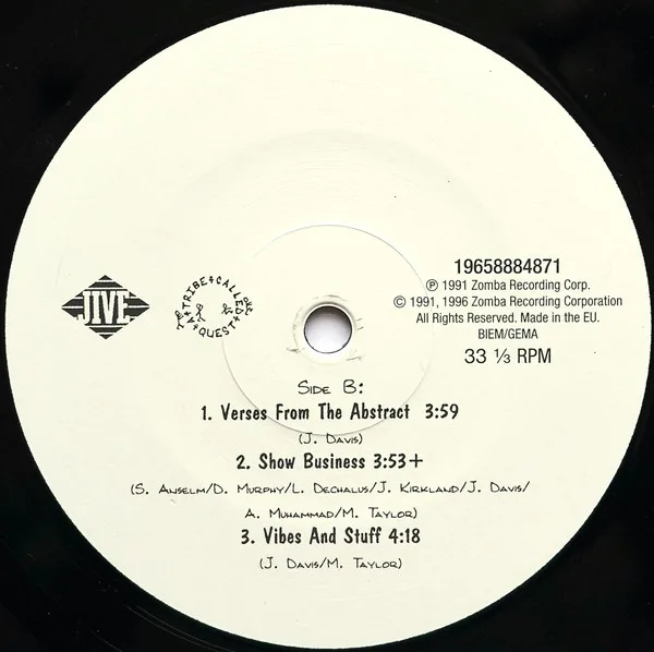 Album cover for The Low End Theory by A Tribe Called Quest