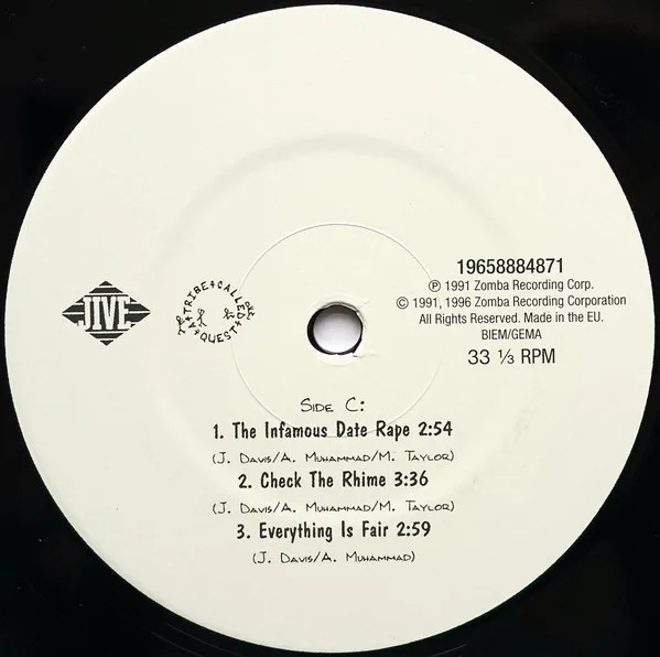 Album cover for The Low End Theory by A Tribe Called Quest