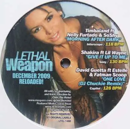 Various - Lethal Weapon December 2009 Reloaded!, Hip Hop, Pop, Pop Rap, RnB/Swing, 2009 - Strictly Hits Vinyl Service, US, Vi