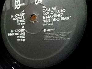 Album cover for In October by Dino Lenny