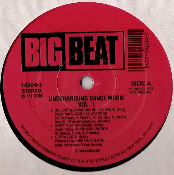 Underground Dance Music Vol. 1