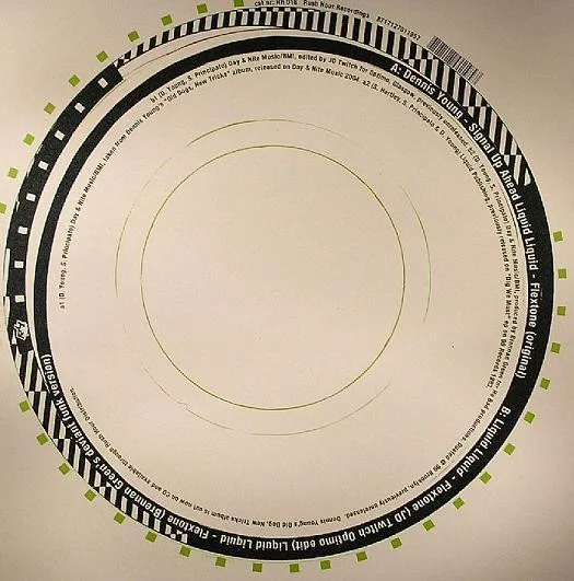 Album cover for Signal Up Ahead / Flextone by Dennis Young / Liquid Liquid