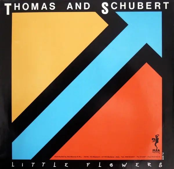 Thomas & Schubert - Little Flowers, Electronic, Eurobeat, Hi NRG, Italo-Disco, 1989 - Flea Records, Italy, Vinyl 1x 12", 45 R