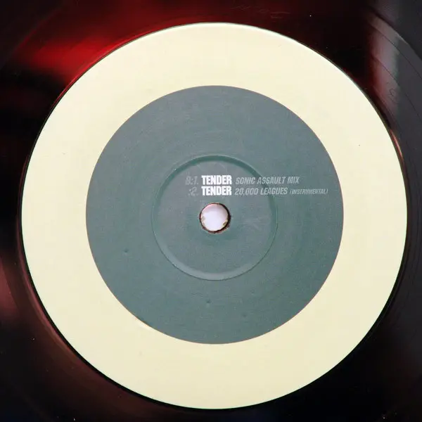 Attica Blues - Tender, Electronic, Downtempo, 1996 - Mo Wax, UK, Vinyl 1x 12", Promo