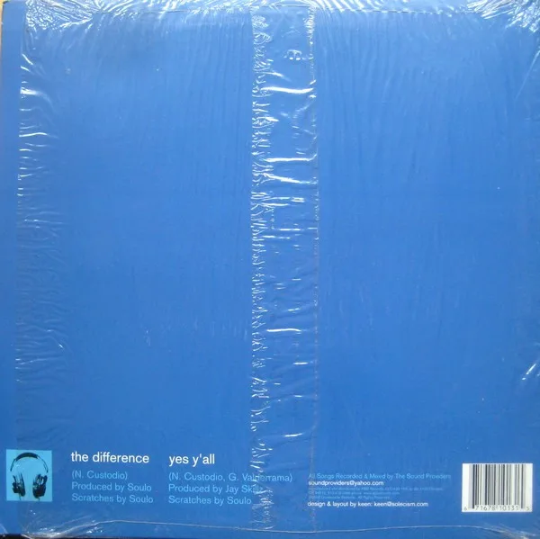 Album cover for The Difference / Yes Y'All by Sound Providers