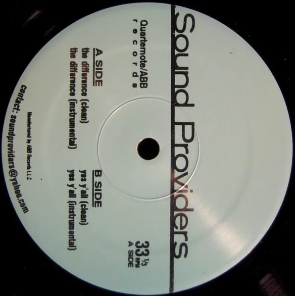 Album cover for The Difference / Yes Y'All by Sound Providers