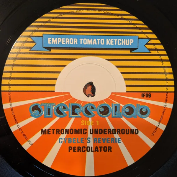 Album cover for Emperor Tomato Ketchup by Stereolab