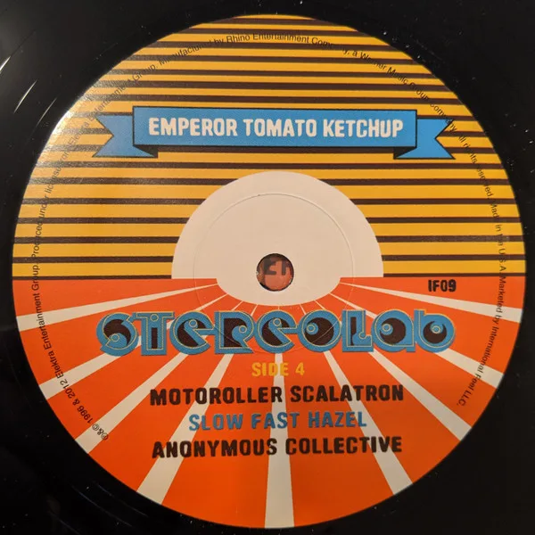 Album cover for Emperor Tomato Ketchup by Stereolab