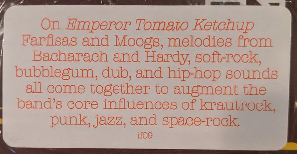 Album cover for Emperor Tomato Ketchup by Stereolab