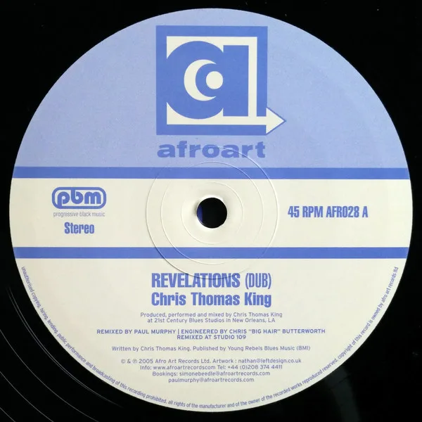 Album cover for Revelations by Chris Thomas King