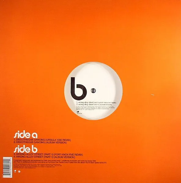 Album cover for Discotheque Dancing by Chris Joss