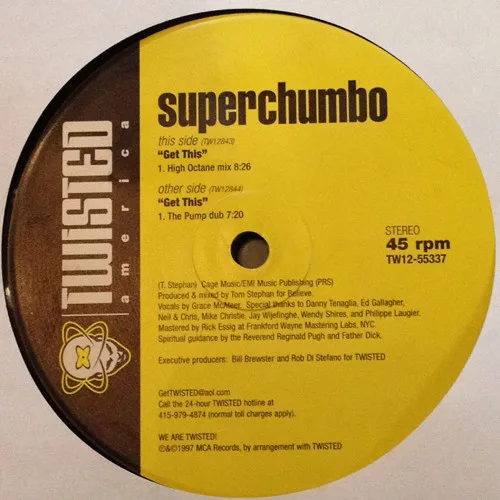 Album cover for Get This! by Superchumbo