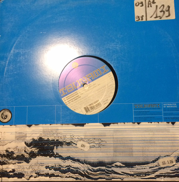 Sidewinder (2) - Mindsensations, Electronic, Trance, 1998 - Tsunami, Netherlands, Vinyl 1x 12", 33 ⅓ RPM