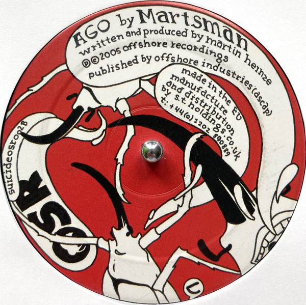 Klute & Pieter K / Martsman - Material Trip / Ago, Electronic, Drum n Bass, 2005 - Commercial Suicide, Offshore Recordings, U