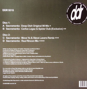 Deep Dish - Sacramento, Electronic, House, 2006 - Deep Dish Records, US, Vinyl 2x 12"