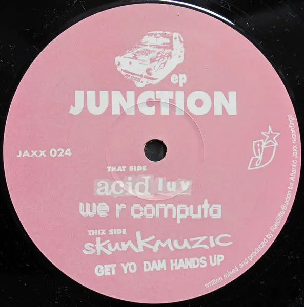 Basement Jaxx - Junction EP, Electronic, House, 2002 - Atlantic Jaxx, UK, Vinyl 1x 12", 33 ⅓ RPM, EP