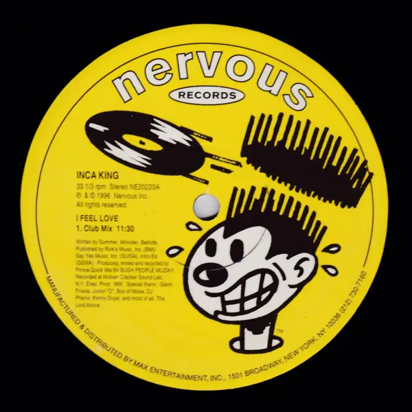 Album cover for I Feel Love by Inca King