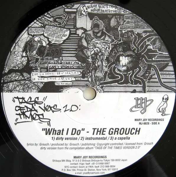 Album cover for What I Do / 24 Hrs. w/a G / Too Fuckin Fresh by Grouch, The / Murs / Asop