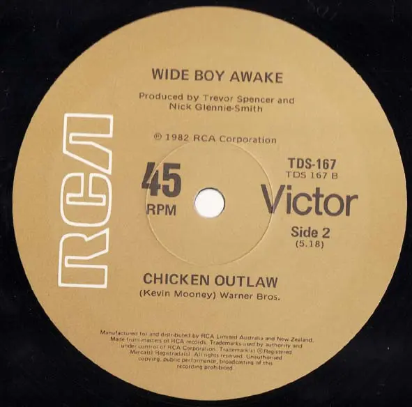 Wide Boy Awake - Slang Teacher, Electronic, Synth-pop, 1982 - RCA Victor, Australia & New Zealand, Vinyl 1x 12", 45 RPM