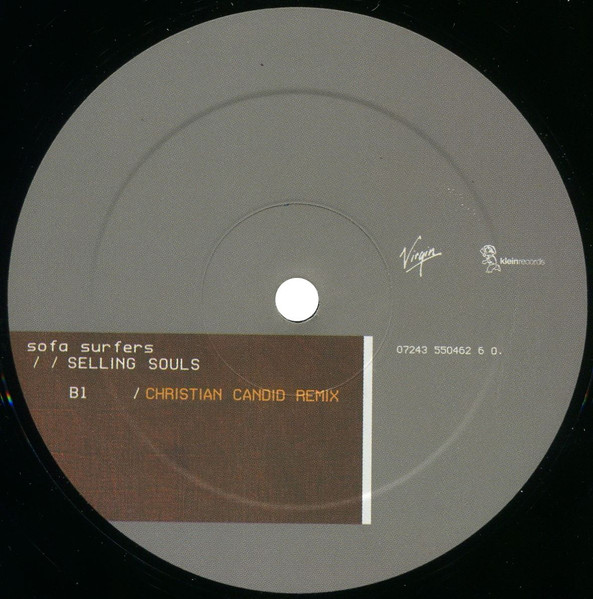 Sofa Surfers - Selling Souls, Electronic, Breakbeat, Downtempo, Drum n Bass, 2001 - Virgin, Austria, Vinyl 1x 12", Maxi-Singl