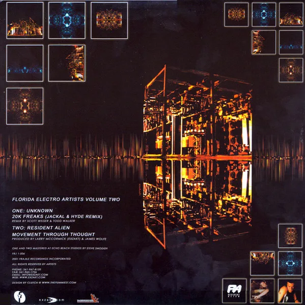 Album cover for Florida Electro Artists Volume Two by Various