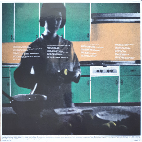 Various - A Slice Of Lemon, Rock, Experimental, Indie Rock, Lo-Fi, Noise, Post Rock, Punk, 1995 - Kill Rock Stars, Lookout! R