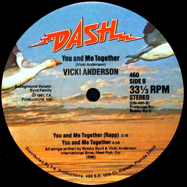 Album cover for You And Me Together by Vicki Anderson