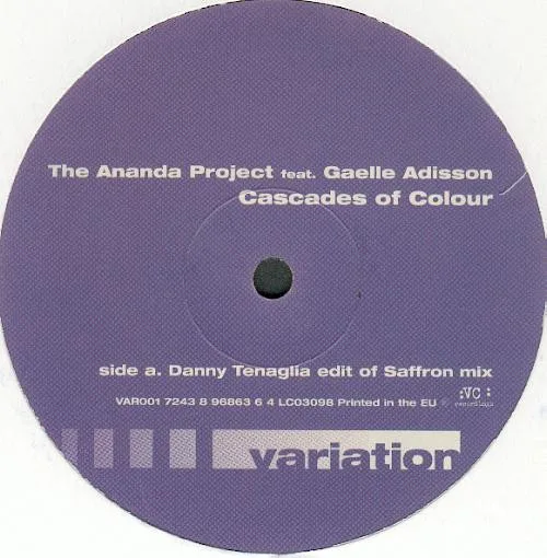Album cover for Cascades Of Colour by Ananda Project, The Feat. Gaelle Adisson