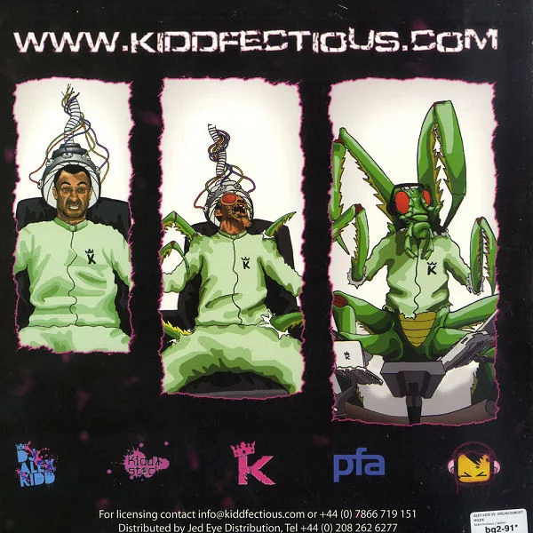 Album cover for Music by Alex Kidd Vs Organ Donors