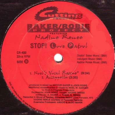 Album cover for Stop ! Love Patrol by Baker / Robie Project