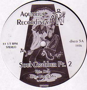 Paul Jacobs - Soul Grabber Pt. 2, Electronic, Disco, Drum n Bass, House, 1997 - Aquarius Recordings, Canada, Vinyl 2x 12", 33
