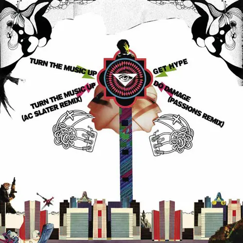 Math Head - Turn The Music Up, Electronic, Acid House, Breakbeat, Electro, Electro House, 2008 - Palms Out Sounds, Trouble & 