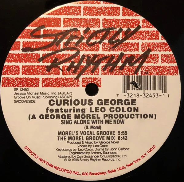 Album cover for Sing Along With Me Now by Curious George Featuring Leo Colon