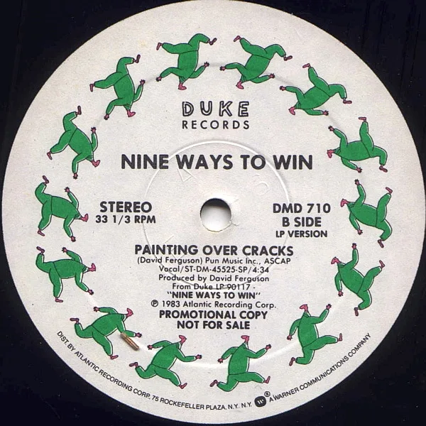 Album cover for Painting Over Cracks by Nine Ways To Win