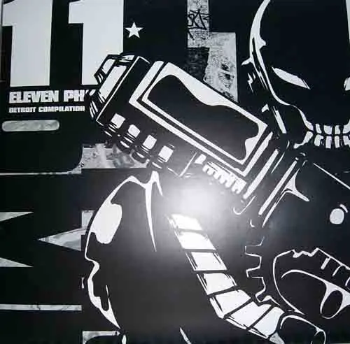 Various - Eleven Phases - Detroit Compilation, Electronic, Hip Hop, Downtempo, Hip Hop, 1998 - Sublime Records (3), Japan, Vi