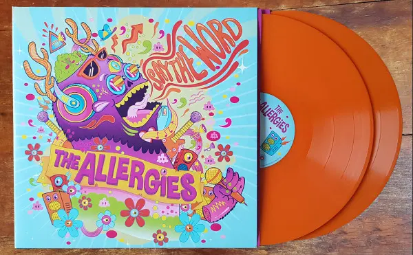 Allergies, The - Say The Word, Funk / Soul, Hip Hop, 2020 - Jalapeno Records, UK, Vinyl 2x LP, 45 RPM, Album Orange