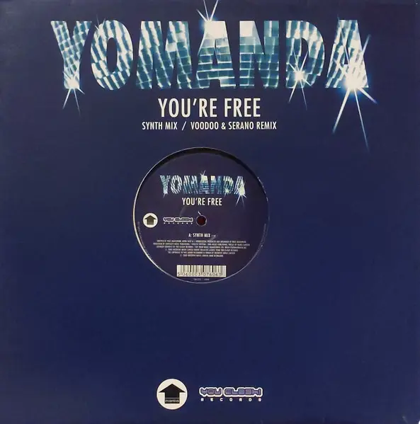 Yomanda - You're Free (Synth Mix / Voodoo & Serano Remix), Electronic, Hard Trance, Trance, 2003 - Incentive, UK, Vinyl 1x 12
