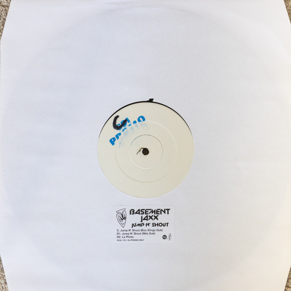 Basement Jaxx - Jump N' Shout, Electronic, House, 1999 - XL Recordings, UK, Vinyl 2x 12", 33 ⅓ RPM, Single, Promo, White Labe