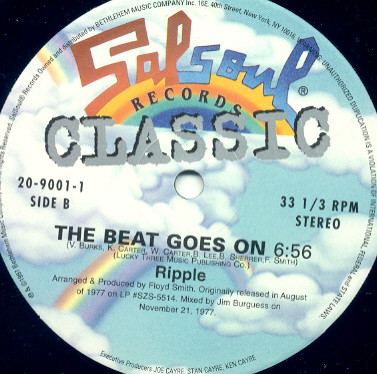 First Choice / Ripple - Dr. Love / The Beat Goes On, Funk / Soul, Disco, Funk, 1997 - Salsoul Records, US, Vinyl 1x 12", 33 ⅓