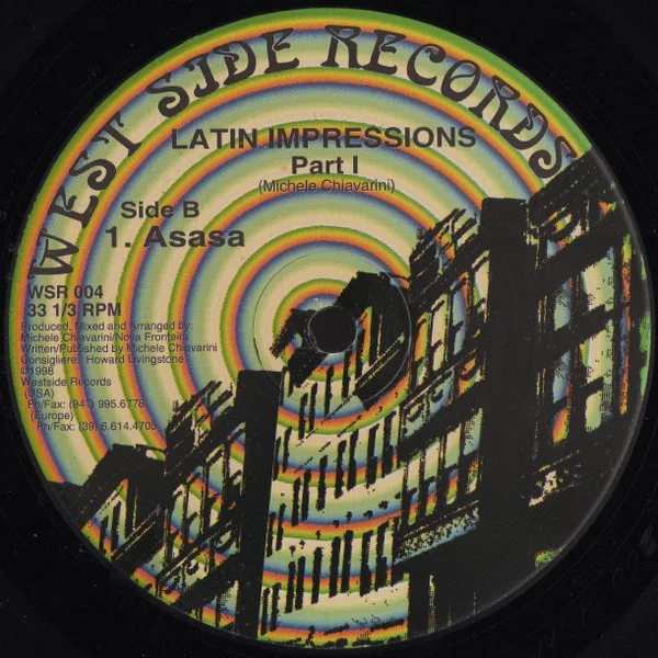 Album cover for Latin Impressions Part I by Victor Simonelli / Michele Chiavarini
